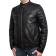 Men`s Demi-Season Lambskin Leather Jacket MK/17-14K Vegital