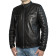 Men`s Demi-Season Lambskin Leather Jacket MK/17-14K Vegital