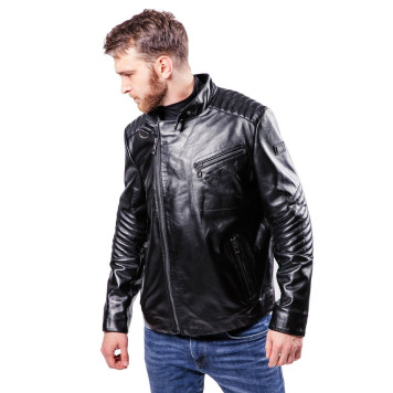 Men`s Stylish Nappa Leather Jacket MK17-20K-5