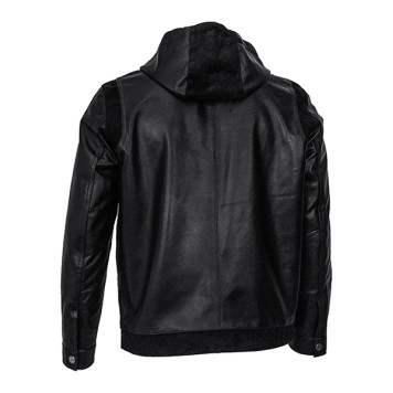 Men`s Demi-Season Lambskin Leather Jacket MK/17-34K Vegital-1