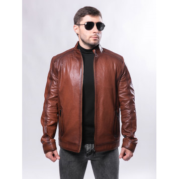 Emora MK/17-36K Men`s Classic Leather Jacket-2