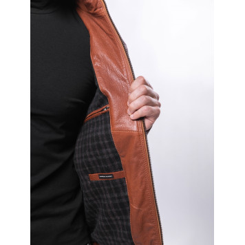 Emora MK/17-36K Men`s Classic Leather Jacket-5