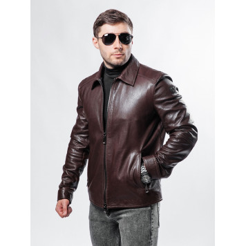 Emora MK/17-42K Men`s Classic Leather Jacket-2