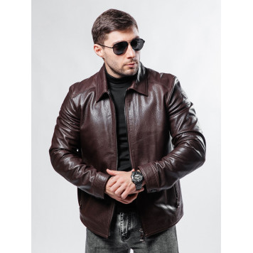 Emora MK/17-42K Men`s Classic Leather Jacket-3