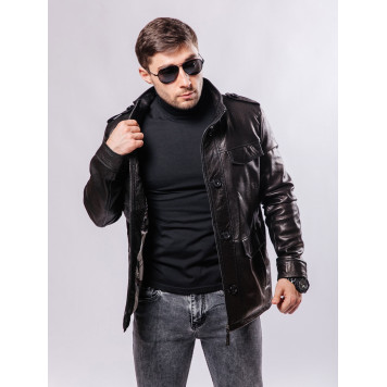 Emora MK/17-43K Men`s Classic Leather Jacket-3