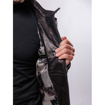 Emora MK/17-43K Men`s Classic Leather Jacket-4