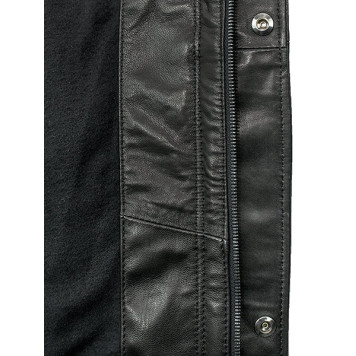 Men`s Demi-Season Lambskin Leather Jacket MK/17-45K Vegital-2