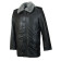 Leather French Jacket with Karakul Collar for Law Enforcement Officers