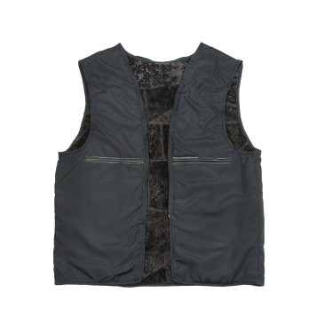 Leather French Jacket with Mouton Collar for Law Enforcement Officers-3