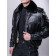 Classic Leather Jacket with Fur Collar