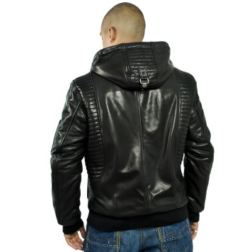 Baron 7166 Men`s Leather Sheepskin Jacket-1