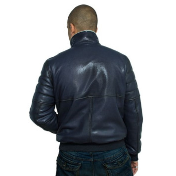 Men`s Premium Leather Sheepskin Jacket 7172 Emora-4