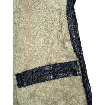 Men`s Premium Leather Sheepskin Jacket 7172 Emora-5