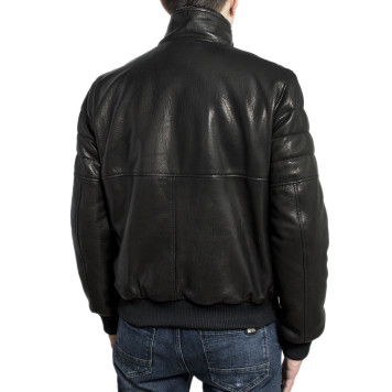 Men`s Premium Leather Sheepskin Jacket 7172 Emora-7