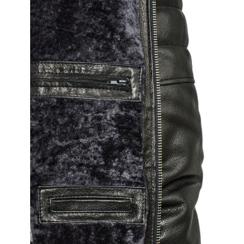 Men`s Premium Leather Sheepskin Jacket 7172 Emora-8