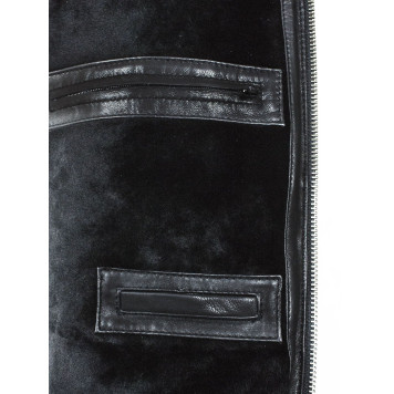 Men`s Premium Leather Sheepskin Jacket 7172 Natural-2