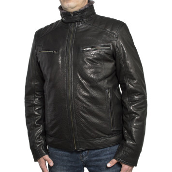 Men`s Leather Sheepskin Jacket 7177 Emora