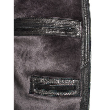 Men`s Leather Sheepskin Jacket 7177 Emora-2