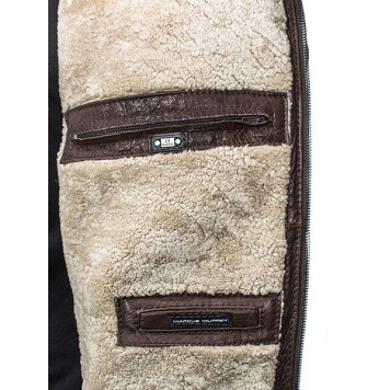 Men`s Leather Sheepskin Jacket MK/17-22K Jumbo-4