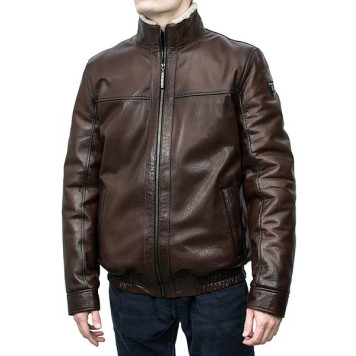 Men`s Leather Sheepskin Jacket MK/17-23K Jumbo-6