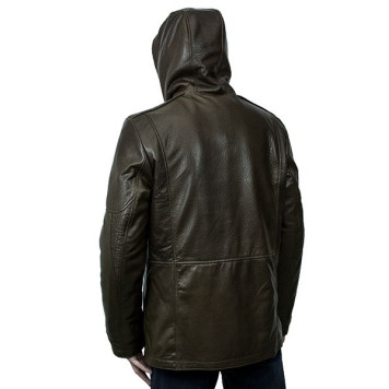 Men`s Leather Sheepskin Jacket MK/17-24K Jumbo-3