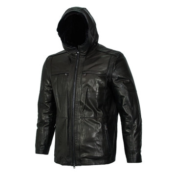 Men`s Leather Sheepskin Jacket MK/17-24K Vegital