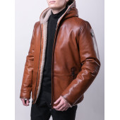 Men`s Leather Sheepskin Jacket MK/17-25K Jumbo