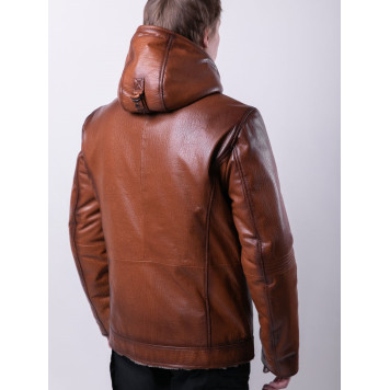 Men`s Leather Sheepskin Jacket MK/17-25K Jumbo-2