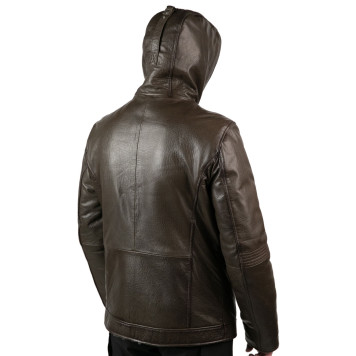 Men`s Leather Sheepskin Jacket MK/17-25K Jumbo-7