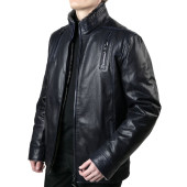 Men`s Leather Sheepskin Jacket MK/17-26K Jumbo
