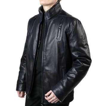 Men`s Leather Sheepskin Jacket MK/17-26K Jumbo
