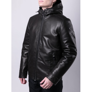 Men`s Leather Sheepskin Jacket MK/17-31K Vegital-1