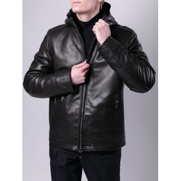 Men`s Leather Sheepskin Jacket MK/17-31K Vegital-2