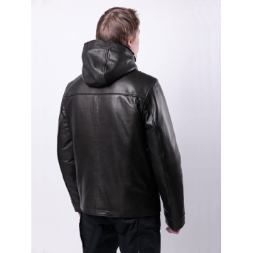 Men`s Leather Sheepskin Jacket MK/17-31K Vegital-3
