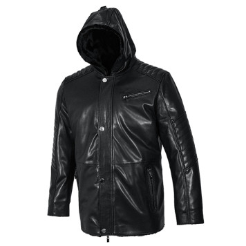 Men`s Leather Sheepskin Jacket MK/17-32K Vegital