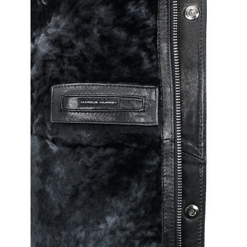 Men`s Leather Sheepskin Jacket MK/17-32K Vegital-2