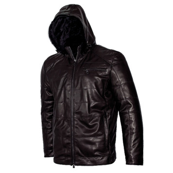 Men`s Leather Sheepskin Jacket MK/17-33K Vegital