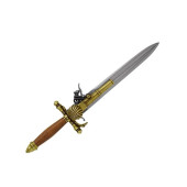 18th Century Pirate Pistol-Knife Replica D7/1204 18th Century Pirate Pistol-Knife Replica D7/1204
