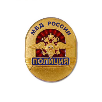 Police Officer Badge "METALLIST"