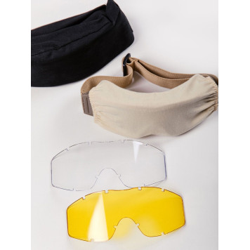 REVISION Tactical Goggles with 3 Lenses-4