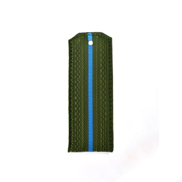 Blue Rank Insignia with One Stripe