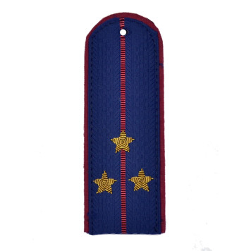 FSIN Senior Lieutenant Brass Shoulder Boards for Uniform