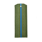 Gorget Patches with Blue Stripe for Shirt 6-NOV-4966