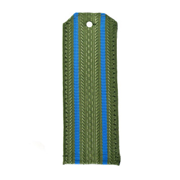 Gorget Patches with Blue Braid for Shirt 6-NOV-4967