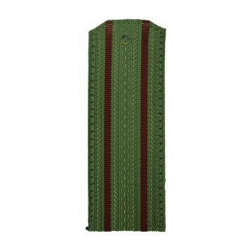 Gala Shoulder Straps with 2 Crimson Stripes for Shirt 6-NOV-4972