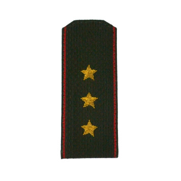 Embroidered Senior Praporshchik Shoulder Boards MO