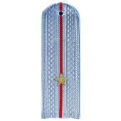 Brass MVD Shoulder Boards Junior Lieutenant without Border