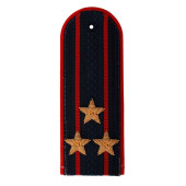 New Style Lieutenant Colonel Brass Shoulder Boards for MVD Uniform