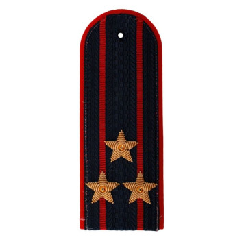 New Style Lieutenant Colonel Brass Shoulder Boards for MVD Uniform