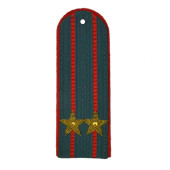 Brass Lieutenant Colonel MVD Shoulder Boards